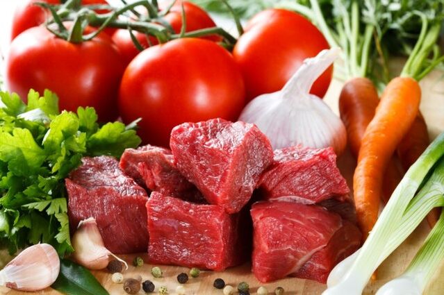 mėsa ir daržovės Dukan dietai