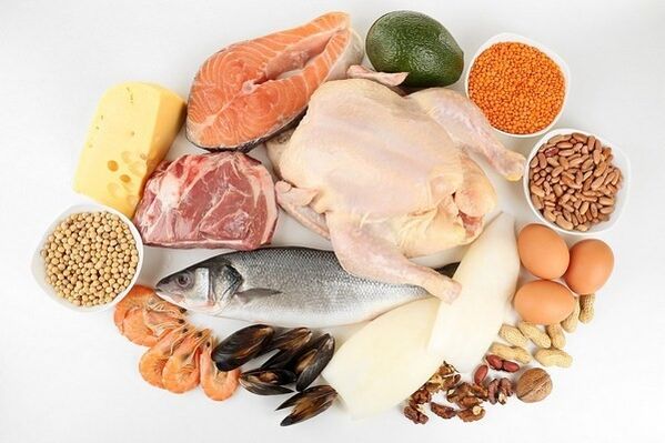 Daug baltymų turintis maistas grikių baltymų dietai