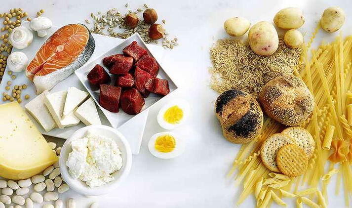 baltymų-angliavandenių dieta